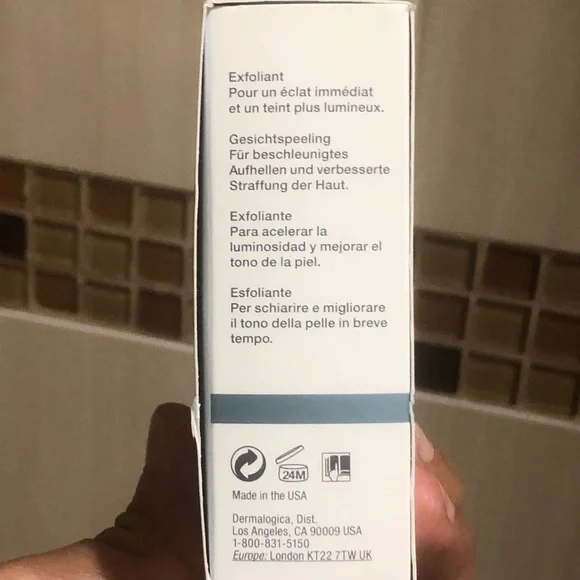 Dermalogica POWERFOLIANT CHROMAWHITE TRx (2 Vials at 8.9ml)
